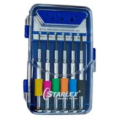 ست پیچ گوشتی ساعتی استار لکس 6 عددی مدل SLHS-25W06C