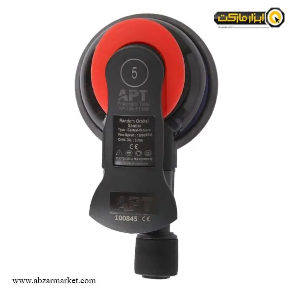 سنباده بادی لرزان گرد APT سایز 125 میلی متر مدل AP-165-6133B