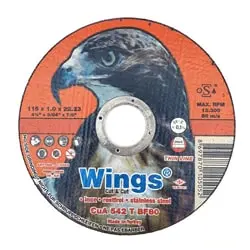 صفحه استیل بر مینی عقاب (وینگز) 115X1 میلی متر