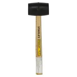 چکش لاستیکی استنلی دسته چوبی مدل 8-STHT57527