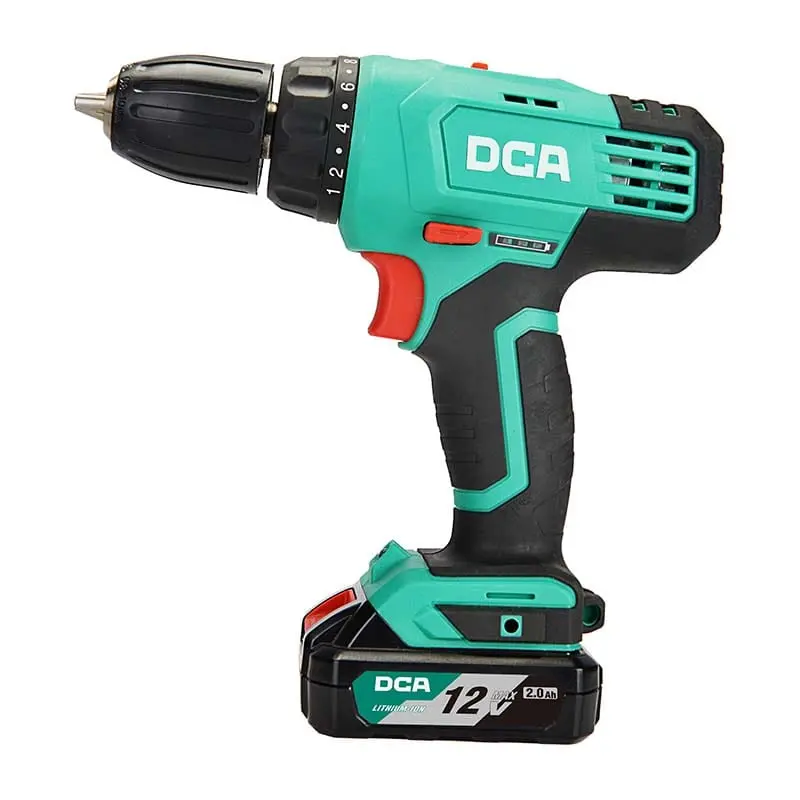 دریل شارژی DCA لیتیوم 12 ولت مدل ADJZ20-10 EM
