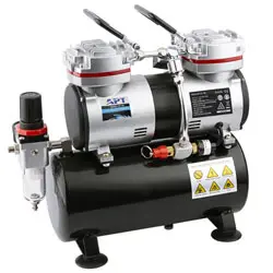 پمپ ایربراش ای پی تی 3.5 لیتر دو موتور مدل AT-196