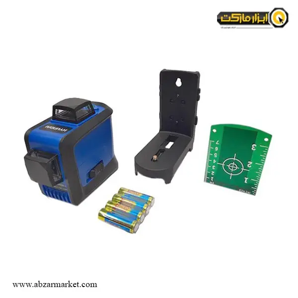 تراز لیزری هیوندای سه خط 360 درجه نور سبز مدل 3D600-G