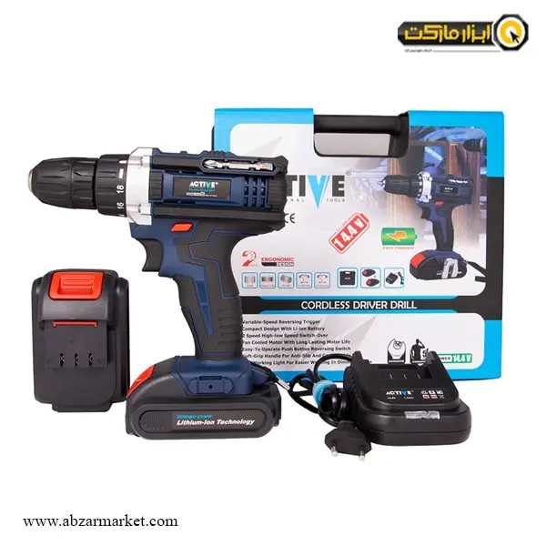 دریل شارژی اکتیو لیتیوم 14 ولت مدل AC-3414L