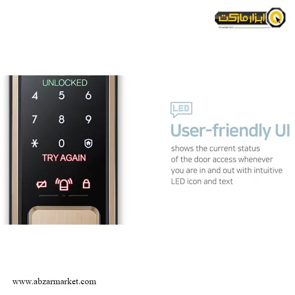 دستگیره دیجیتال سامسونگ مدل SHS-P718