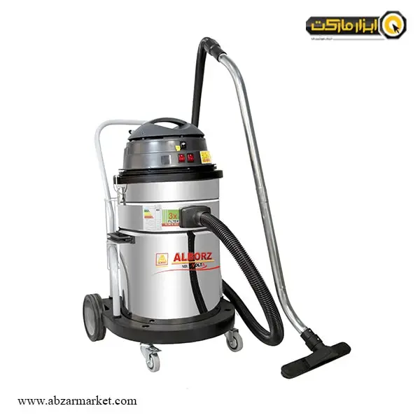 جاروبرقی صنعتی البرز دو موتوره مدل WD4000
