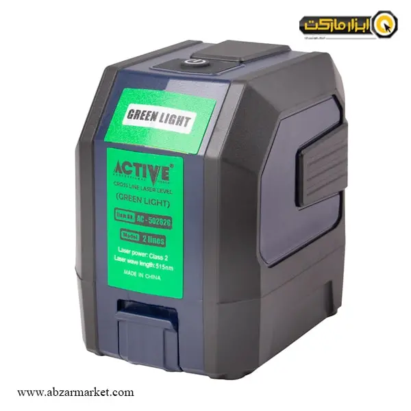 تراز لیزری اکتیو دو خط نور سبز مدل AC-50282G تراز لیزری اکتیو دو خط نور سبز مدل AC-50282G