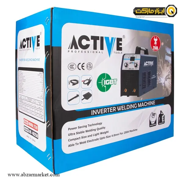 اینورتر جوشکاری اکتیو 250 آمپر مدل AC-48250