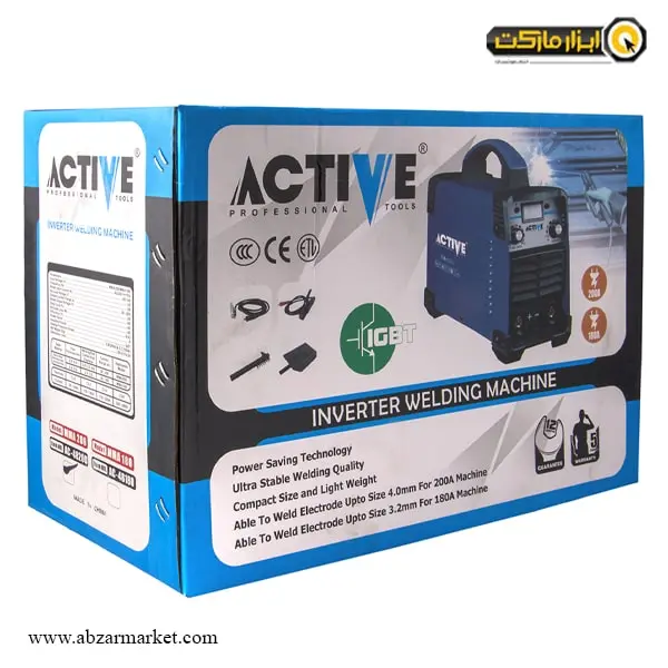 اینورتر جوشکاری اکتیو 200 آمپر مدل AC-48200