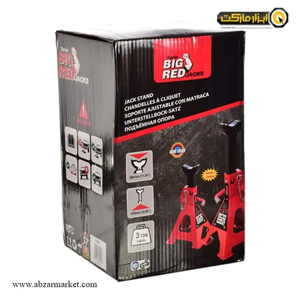 جک خرک بیگ رد 3 تن مدل T43001C