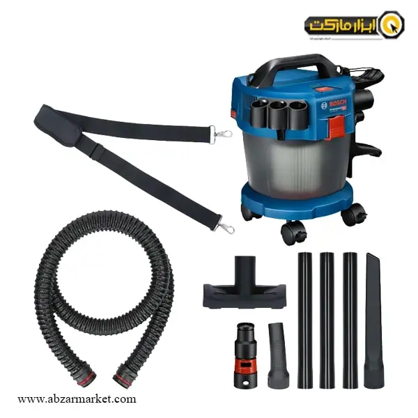 جارو شارژی صنعتی بوش تک موتوره مدل GAS 18V-10 L