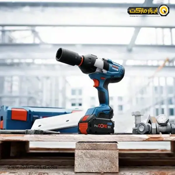 بکس شارژی بوش 3/4 اینچ براشلس 18 ولت لیتیوم مدل GDS 18V-1050 H