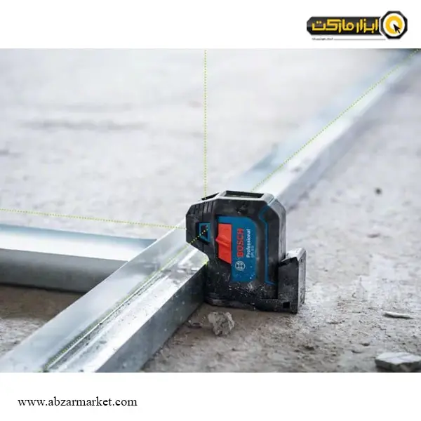 تراز لیزری بوش نقطه زن نور سبز مدل GPL 5 G