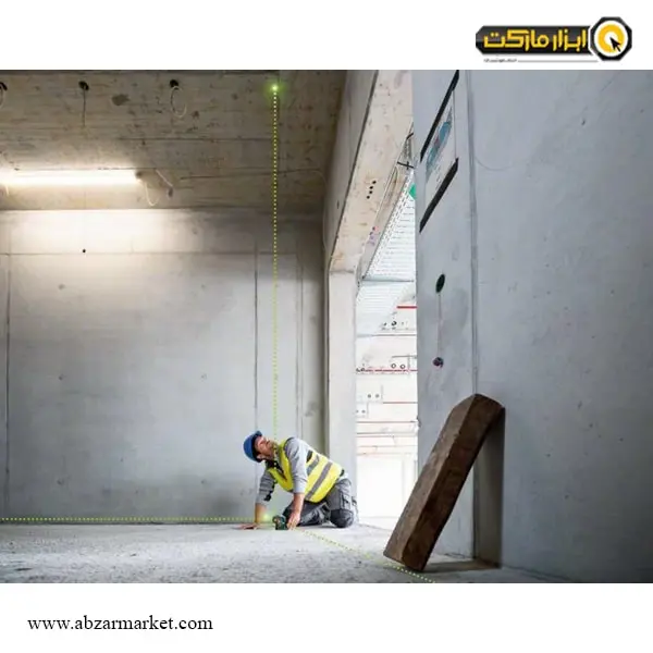 تراز لیزری بوش نقطه زن نور سبز مدل GPL 5 G