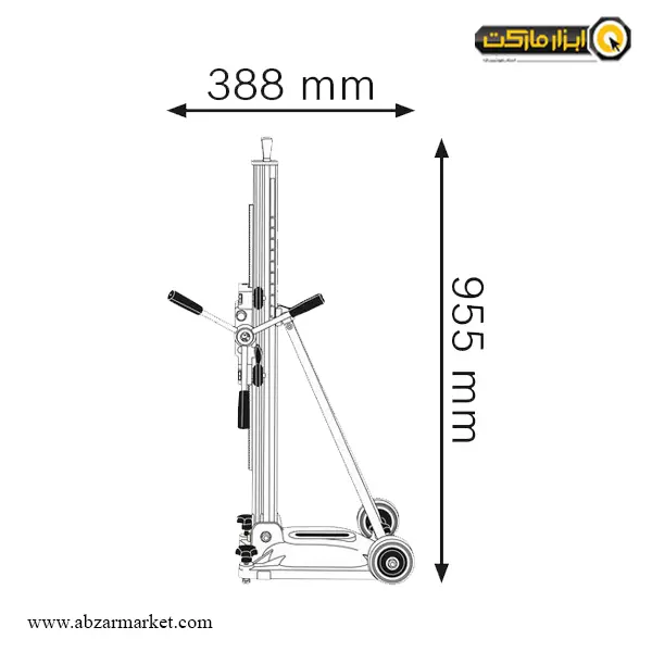 پایه دریل نمونه بردار بوش مدل GCR 350