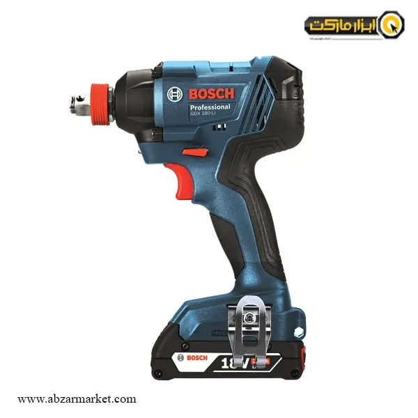 کیت دو دستگاه بوش دریل و بکس شارژی مدل GSR 180-LI + GDX 180-LI