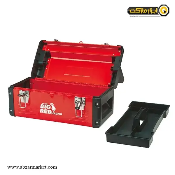 جعبه ابزار فلزی بیگ رد 40 سانتی متر مدل TRJF-C3002 جعبه ابزار فلزی بیگ رد 40 سانتی متر مدل TRJF-C3002
