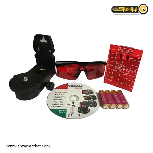 تراز لیزری توسن دو خط 360 درجه مدل M3601 RLL