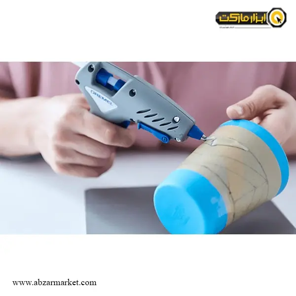 تفنگ چسب حرارتی درمل 240 وات مدل 910