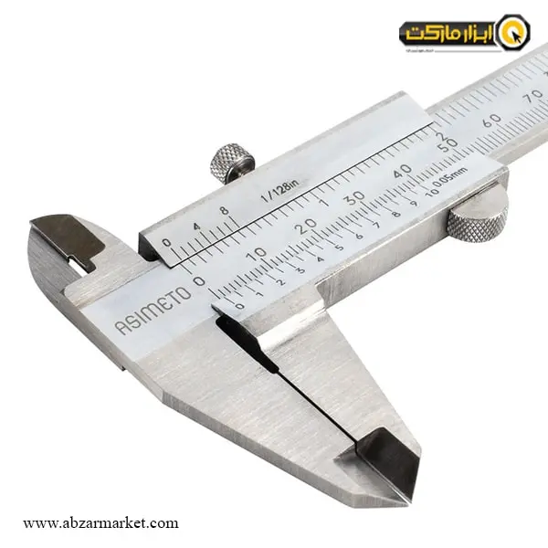 کولیس ورنیه آسیمتو 15 سانتی متر مدل 0-06-341 کولیس ورنیه آسیمتو 15 سانتی متر مدل 0-06-341