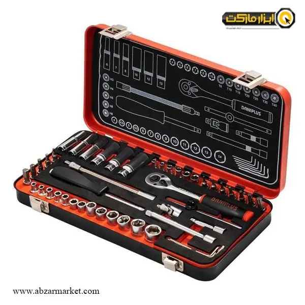 جعبه بکس داناپلاس 50 پارچه 1/4 اینچ مدل D3920150