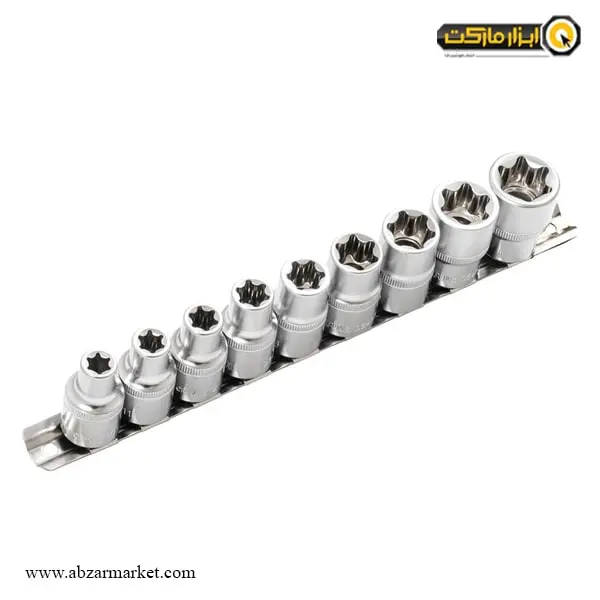 ست بکس ریلی داناپلاس ستاره ای 9 عددی 1/2 اینچ مدل D3940309