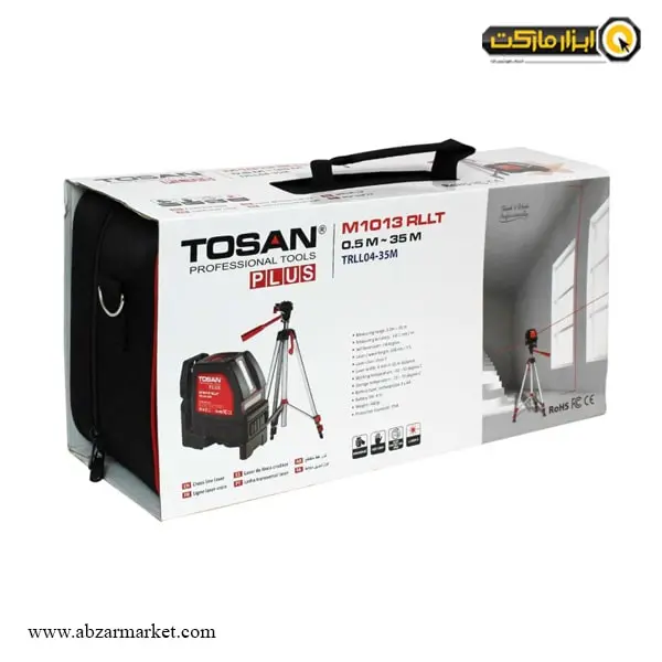 تراز لیزری توسن دو خط مدل M1013 RLLT