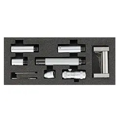 ست میکرومتر لوله آسیمتو داخل سنج 500-50 میلی متر مدل 0-12-240