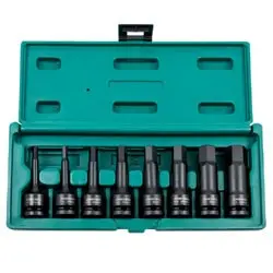 ست آلن بکسی شش گوش جانزوی فشار قوی 8 پارچه 1/2 اینچ مدل S05A408S