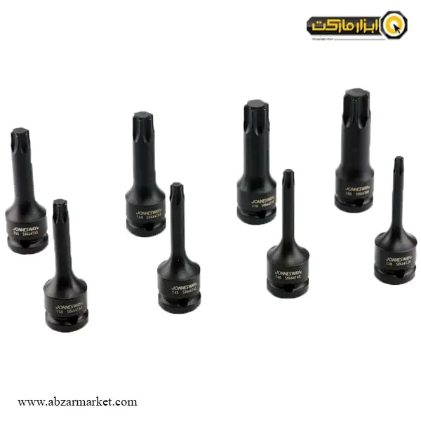 ست آلن بکسی ستاره ای جانزوی فشار قوی 8 پارچه 1/2 اینچ مدل S06A408S