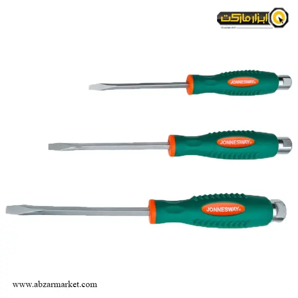 ست پیچ گوشتی ضربه خور جانزوی 7 عددی مدل D70PP07S
