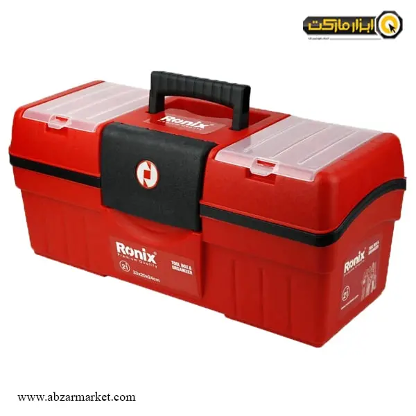 جعبه ابزار پلاستیکی رونیکس 55 سانتی متر مدل RH-9155 جعبه ابزار پلاستیکی رونیکس 55 سانتی متر مدل RH-9155