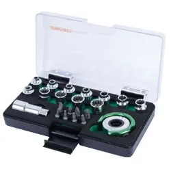 ست بکس 1/4 اینچ جانزوی 22 پارچه مدل RD05H22S