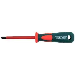پیچ گوشتی چهارسو عایق برق فشار قوی جانزوی مدل DV13P2100