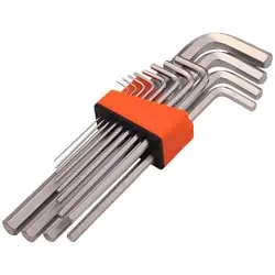 آچار آلن شش گوش داناپلاس کارتی فوق بلند 12 عددی مدل DXL57212