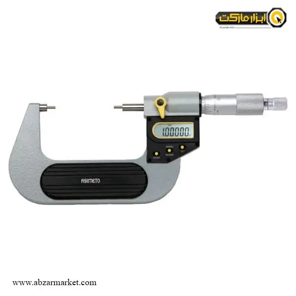 میکرومتر دو پله شیار آسیمتو دیجیتال 100-75 ضد آب مدل 2-04-118 میکرومتر دو پله شیار آسیمتو دیجیتال 100-75 ضد آب مدل 2-04-118