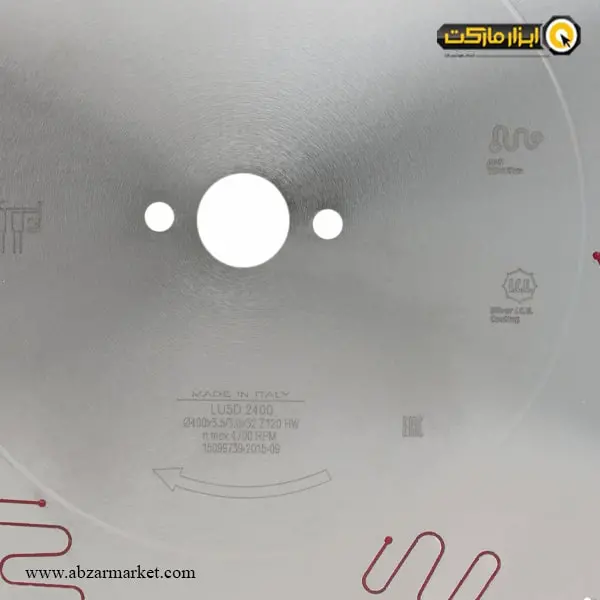 تیغ اره الماسه آلومینیوم فرود 400x120 مدل LU5D 2400 تیغ اره الماسه آلومینیوم فرود 400x120 مدل LU5D 2400