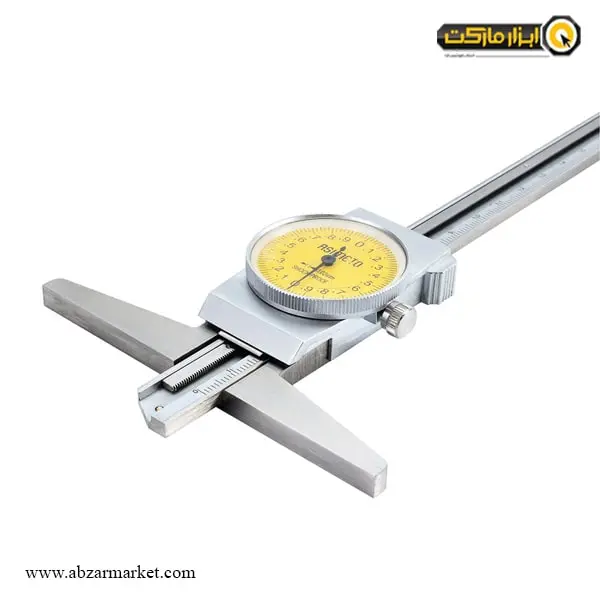 کولیس عمق سنج ساعتی آسیمتو 150 میلی متر مدل 0-06-324