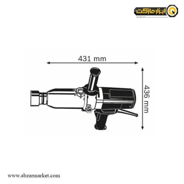 بکس برقی بوش 1 اینچ مدل GDS 30