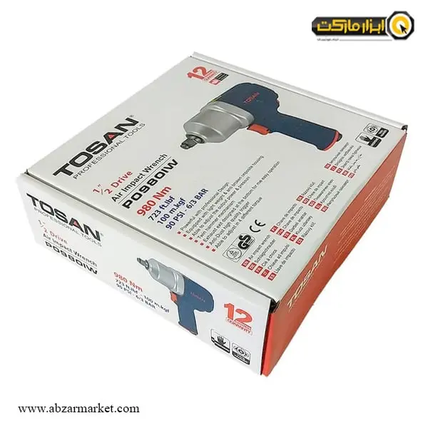 بکس بادی توسن 1/2 اینچ مدل P0980IW