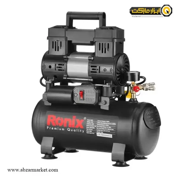 کمپرسور باد سایلنت رونیکس 6 لیتری مدل RC-0612