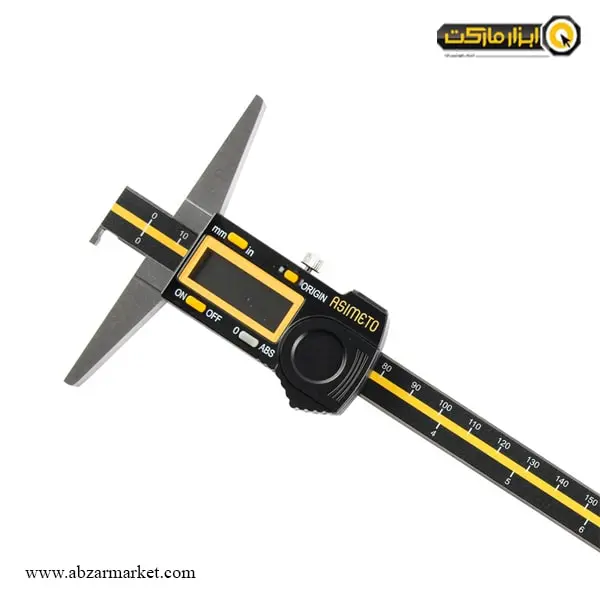 کولیس عمق سنج دیجیتال آسیمتو لبه دار 200 میلی متر مدل 7-08-322