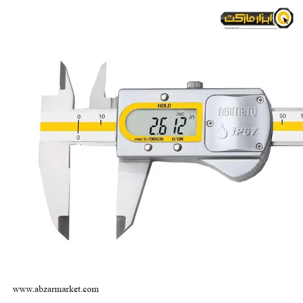 کولیس دیجیتال آسیمتو 15 سانتی متر ضد آب مدل 2-06-305