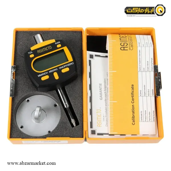 ساعت اندیکاتور آسیمتو دیجیتال 12.7 میلی متر مدل 0-95-405