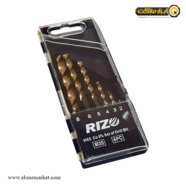 ست مته کبالت 5% ریزو 6 عددی مدل SO6PC ست مته کبالت 5% ریزو 6 عددی مدل SO6PC
