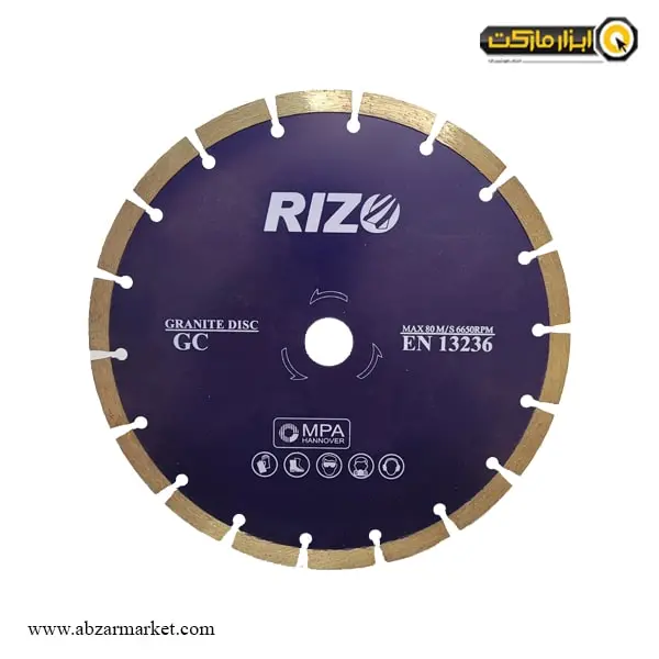 صفحه گرانیت بر ریزو 180 میلی متر مدل GC180 صفحه گرانیت بر ریزو 180 میلی متر مدل GC180