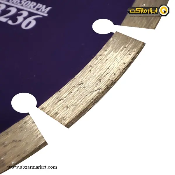 صفحه گرانیت بر ریزو 230 میلی متر مدل GC230