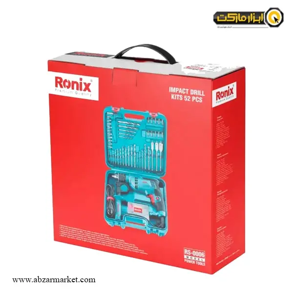 کیت دریل چکشی رونیکس مدل RS-0006