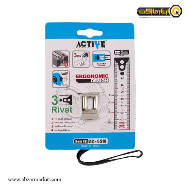 متر نواری اکتیو مدل AC-6