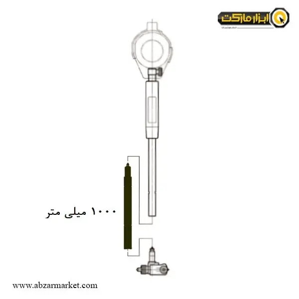 رابط افزایش طول بورگیج آسیمتو 1000 میلی متر مدل 2-05-480 رابط افزایش طول بورگیج آسیمتو 1000 میلی متر مدل 2-05-480